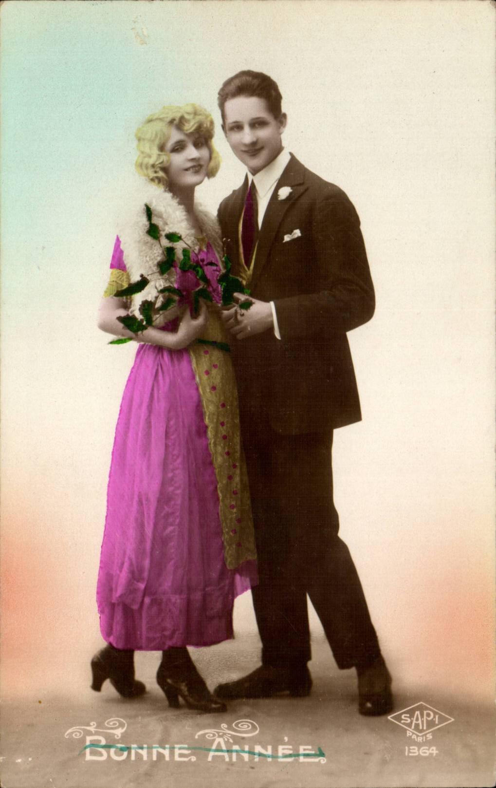 Couple — Bonne Année — SAPi Paris 1364