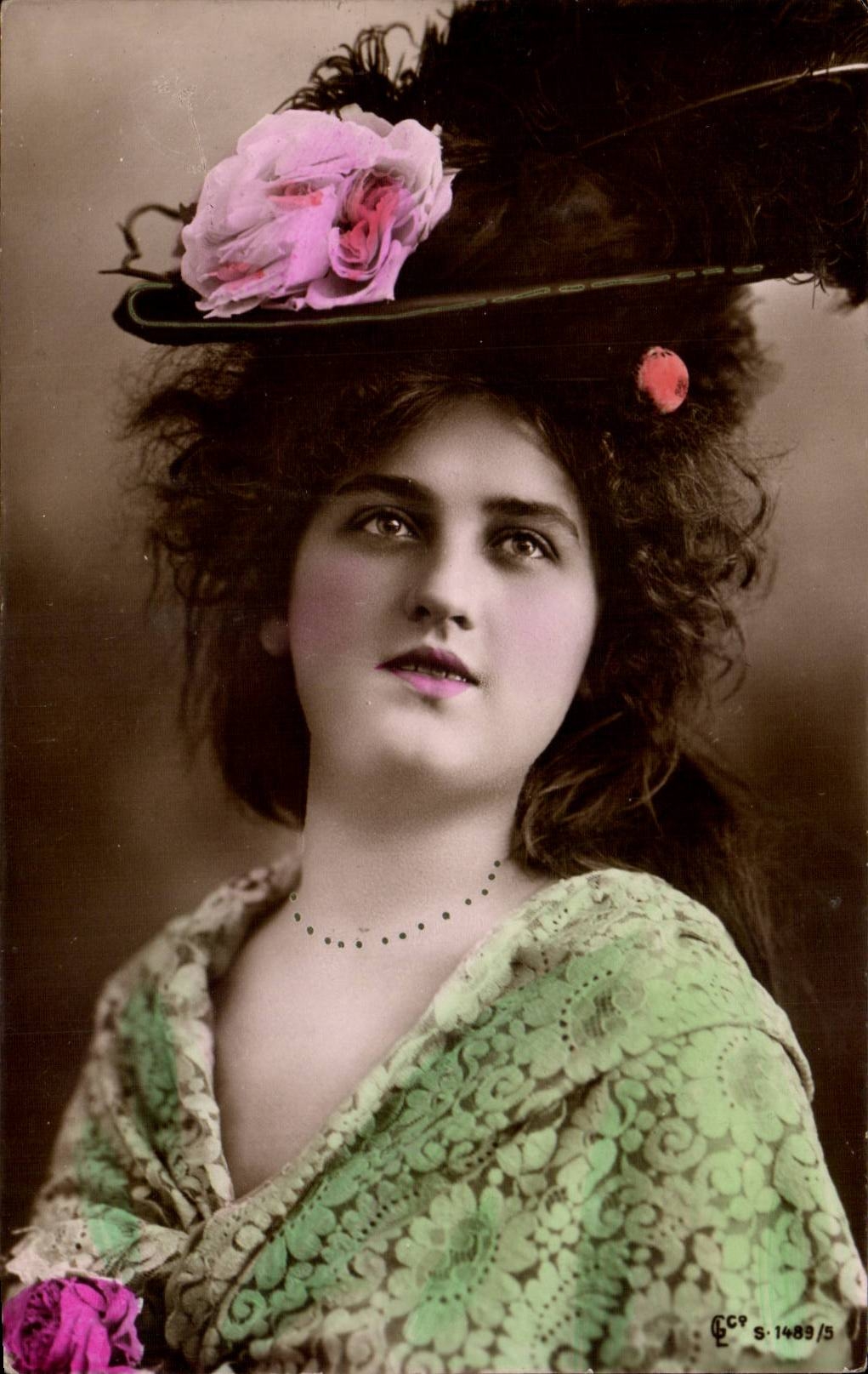 CPA Fantaisie Femme