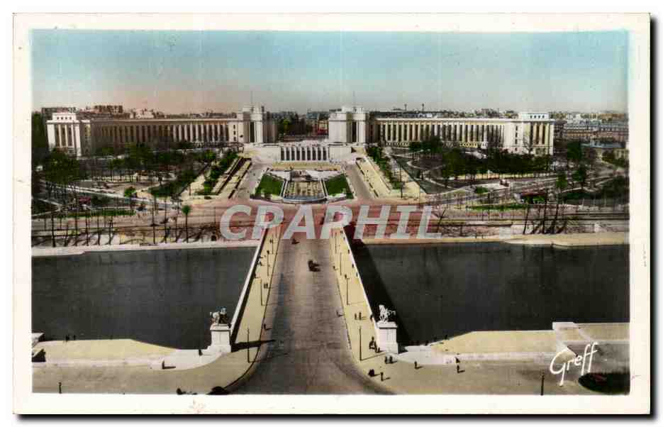 CPM Paris Palais de Chaillot 