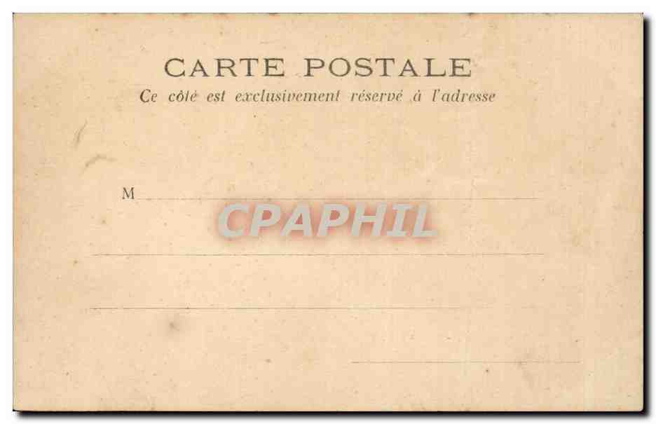Paris CPA Trocadero — Rückseite