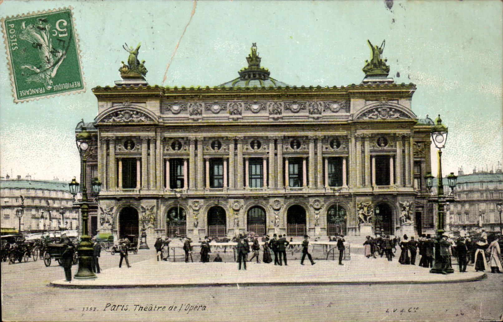 Paris CPA Theatre de l'opera
