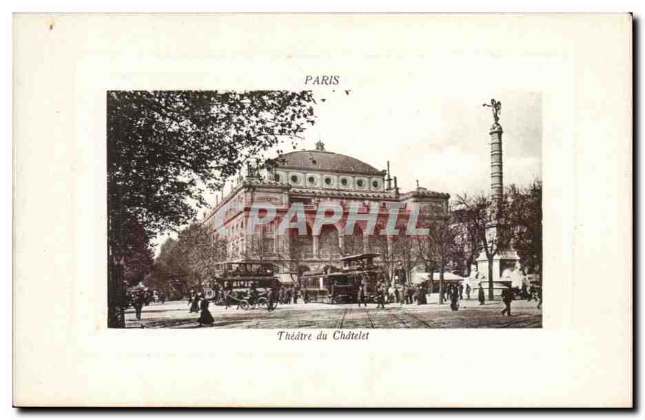 Paris CPA Theatre du Chatelet
