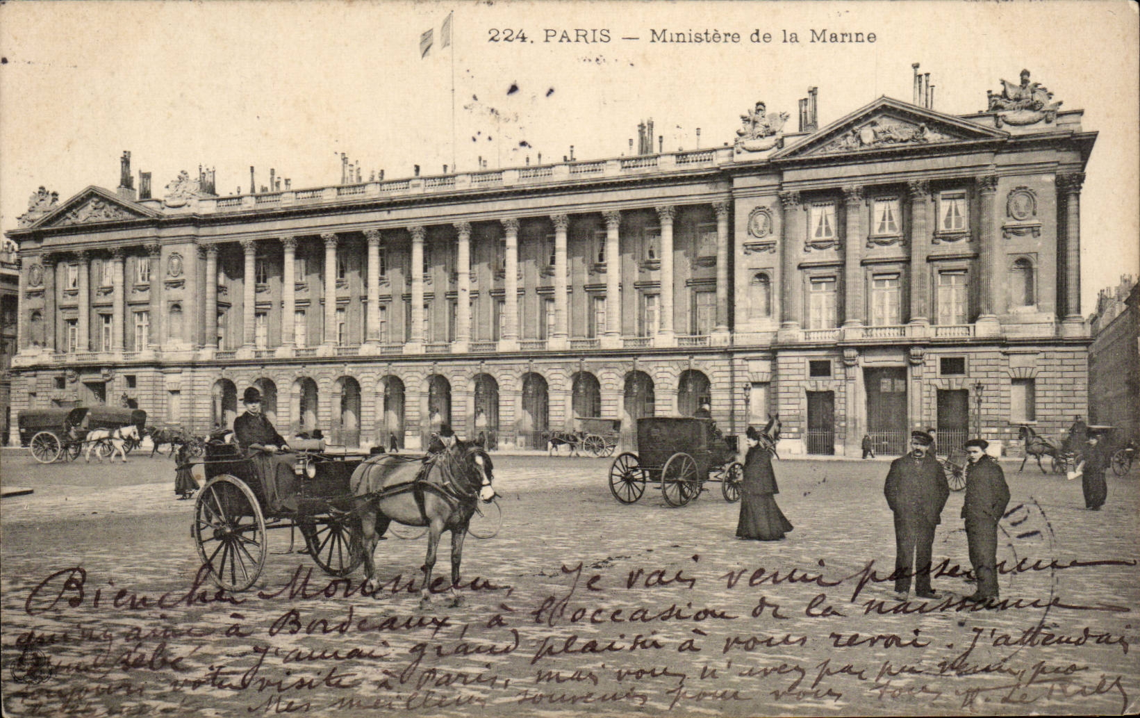 Parigi — Ministero della Marina — Henri Le Rille, architetto