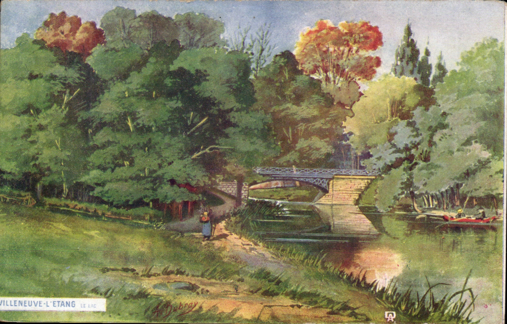 CPA Fantaisie Villeneuve l'etang