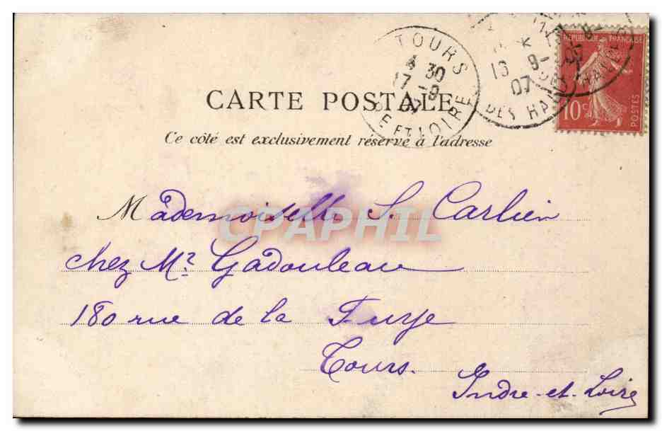 CPA Fantaisie Enfants Marinette — Verso