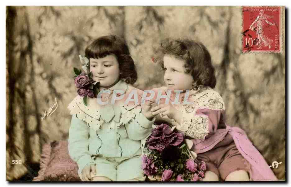 CPA Fantaisie Enfants