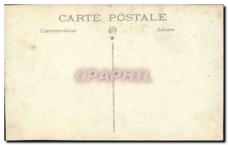 CPA Fantaisie Famille — Verso