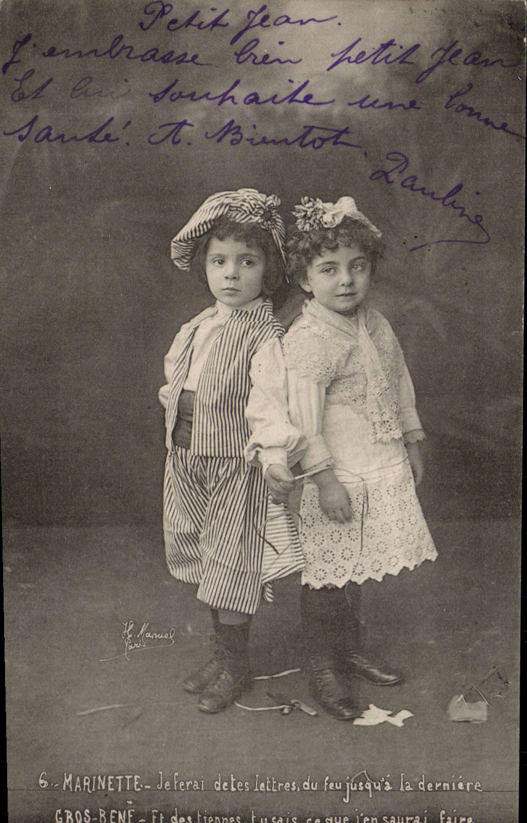 CPA Fantaisie Enfants