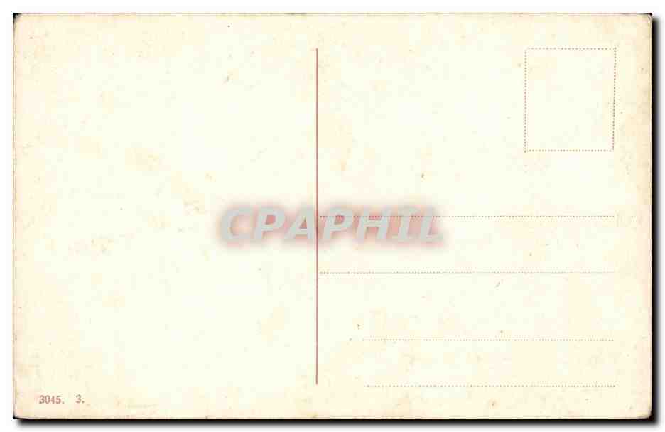 CPA Fantaisie Paysage — Verso