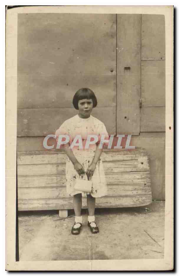 CPA CARTE PHOTO enfant