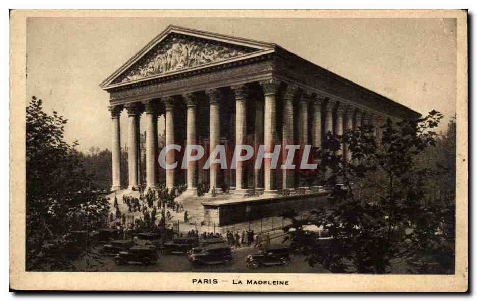 Paris CPA La Madeleine