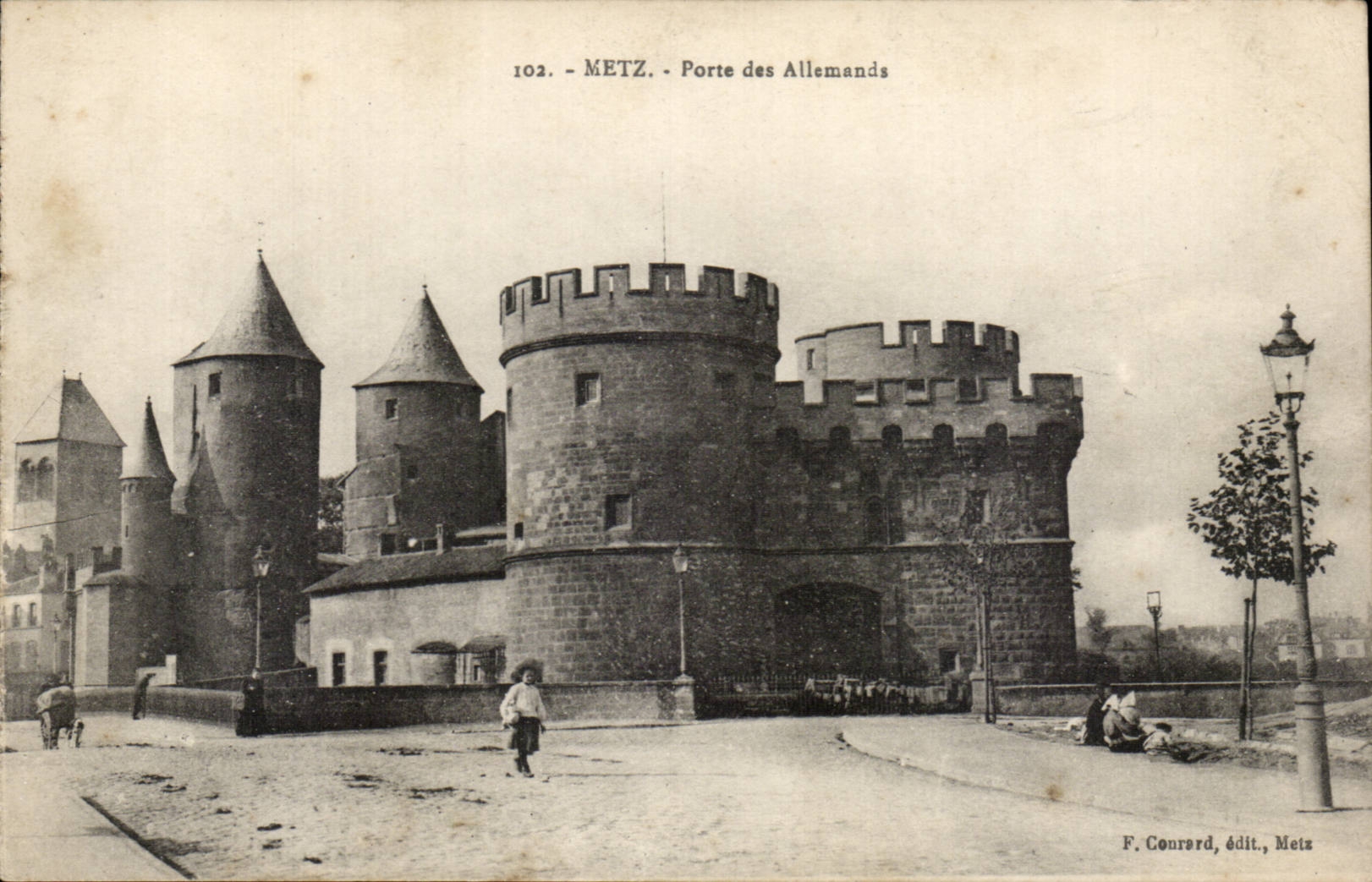 Metz CPA Porte des Allemands