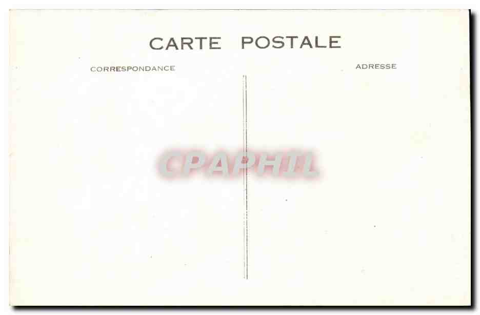 Paris Saint Severin CPA Porte centrale — Rückseite