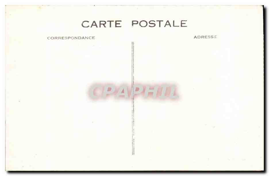Paris Saint Severin CPA De la rue Saint Jacques — Verso