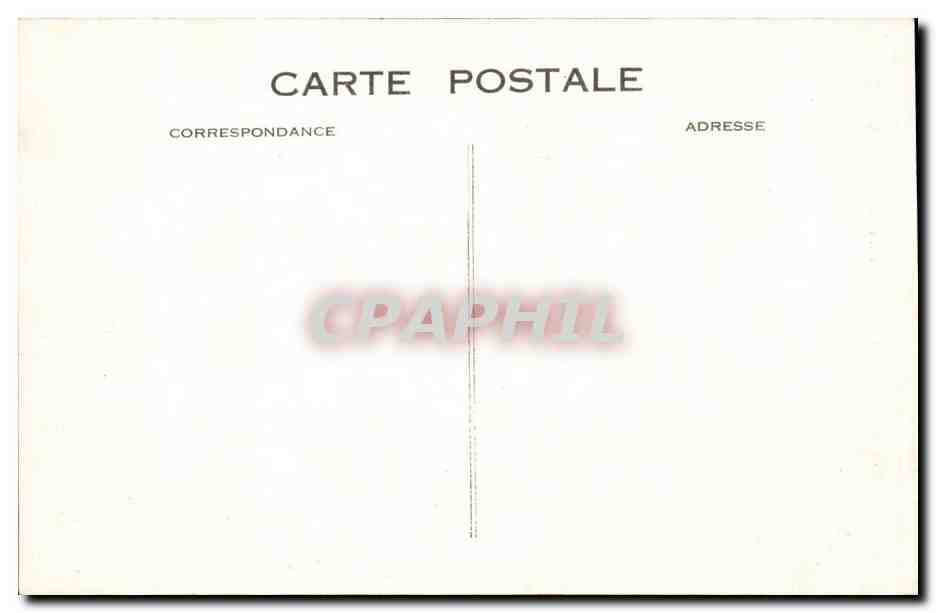 Paris Saint Severin CPA De la rue des Pretres Saint SEverin — Verso
