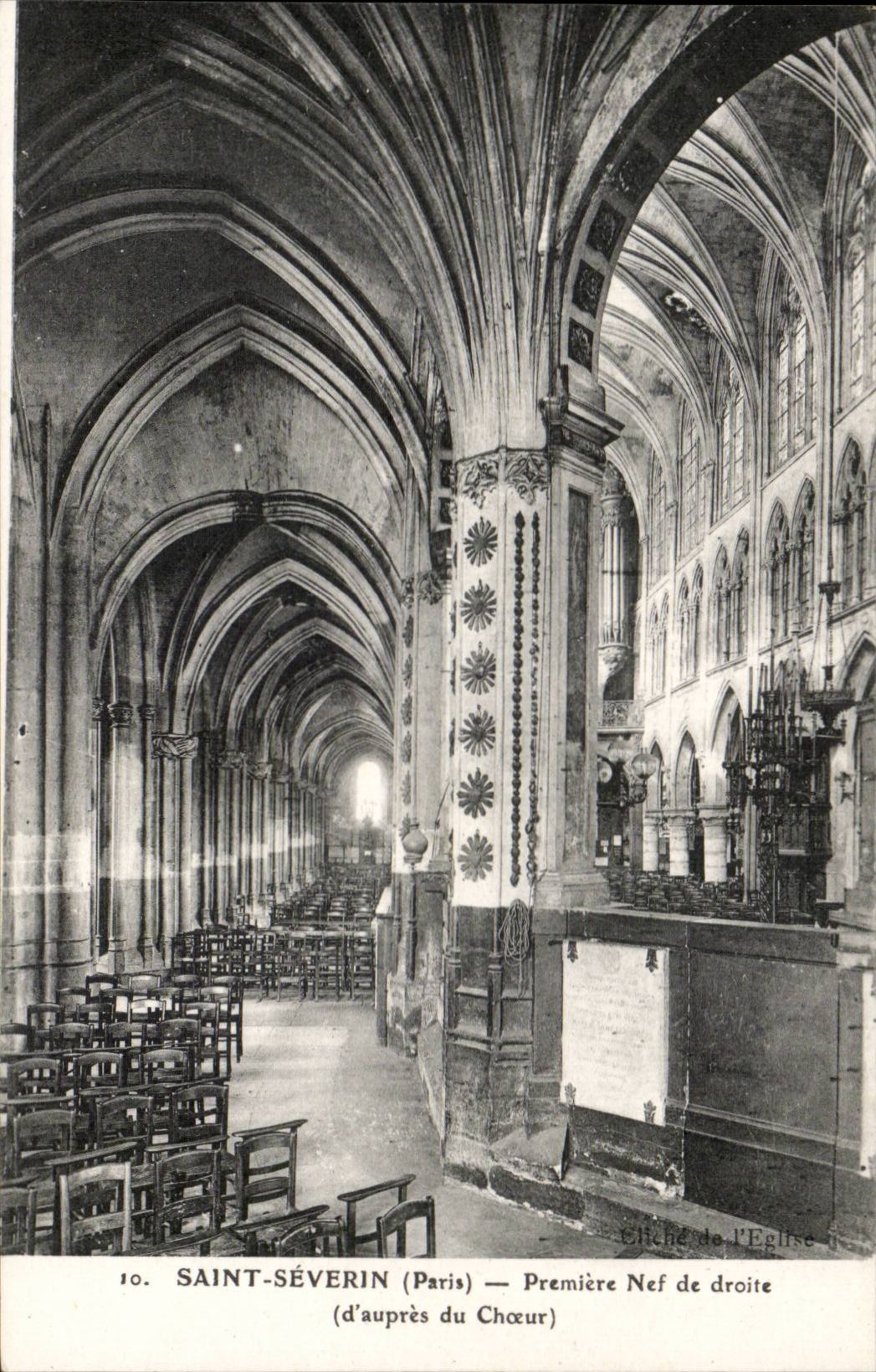 Paris Saint Severin CPA Premiere nef de droite (d'aupres du choeur)