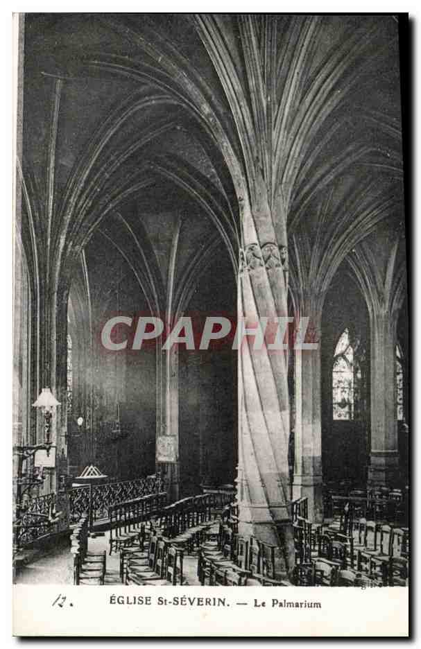 Paris Saint Severin CPA Le Palmarium
