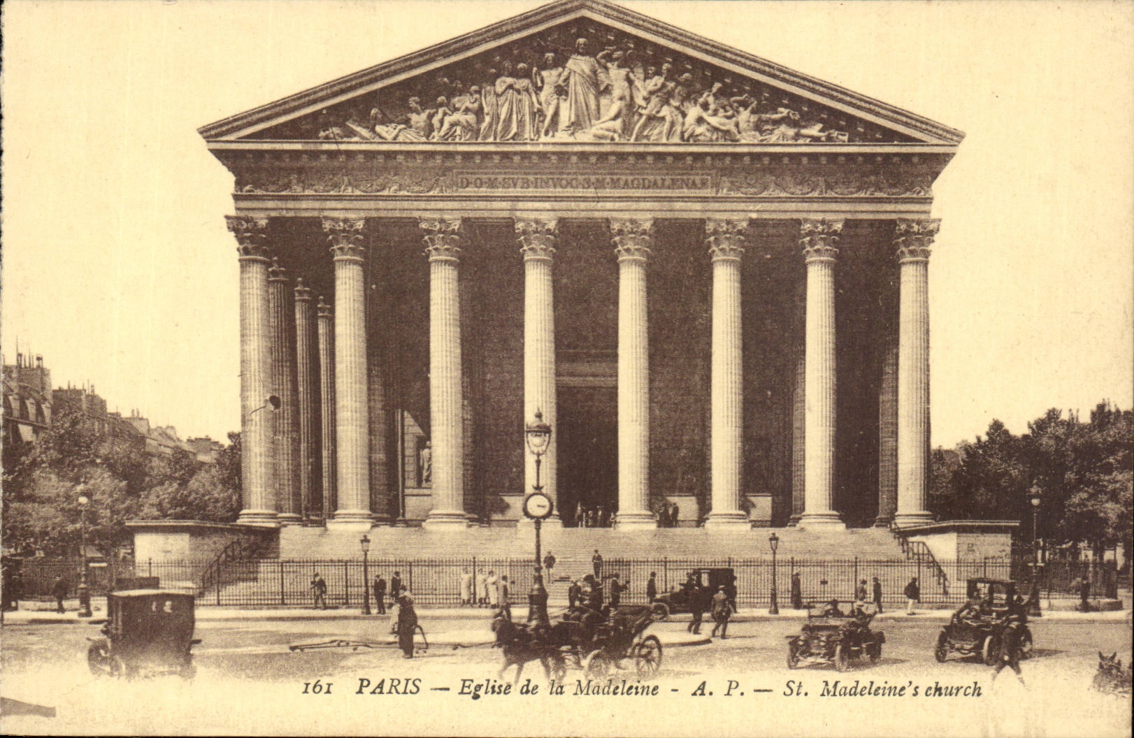 Paris CPA Eglise de la Madeleine