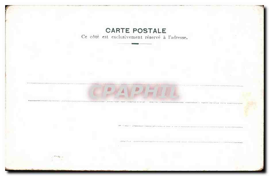 Paris CPA Tombeau de Napoleon 1er — Rückseite