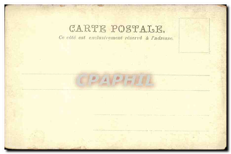 Paris CPA Notre Dame — Rückseite
