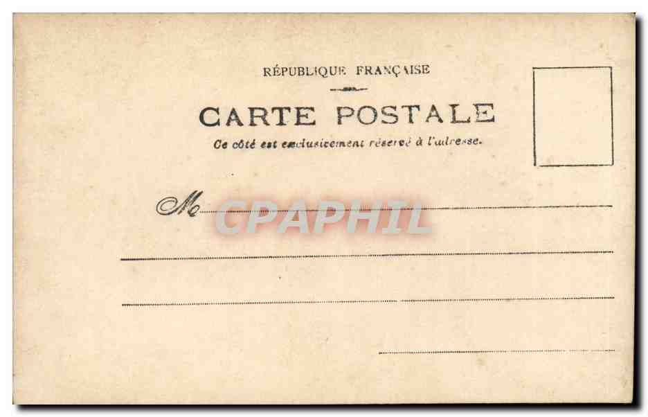 CPA Fantaisie Enfant Le lecon de bebe La priere — Rückseite