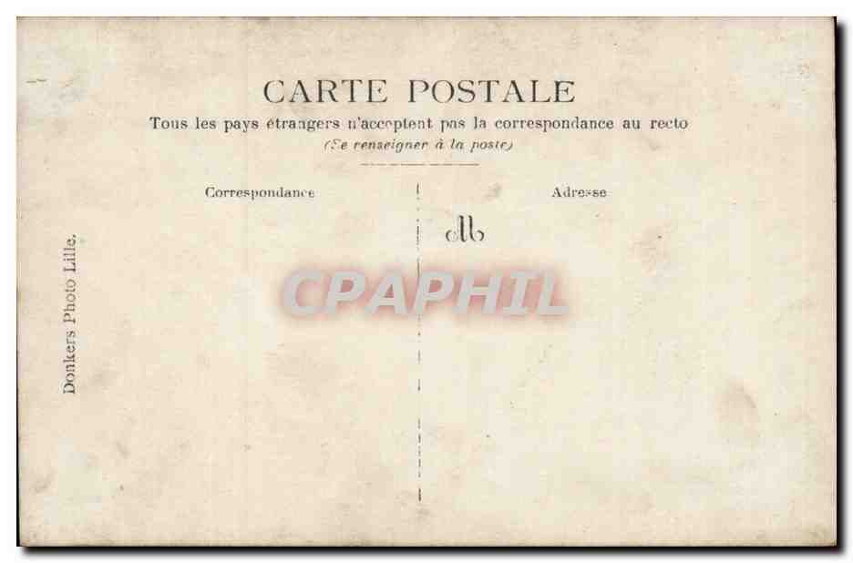 CPA Fantaisie Enfants — Verso