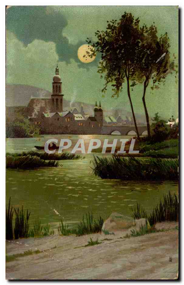 CPA Fantaisie Paysage Village