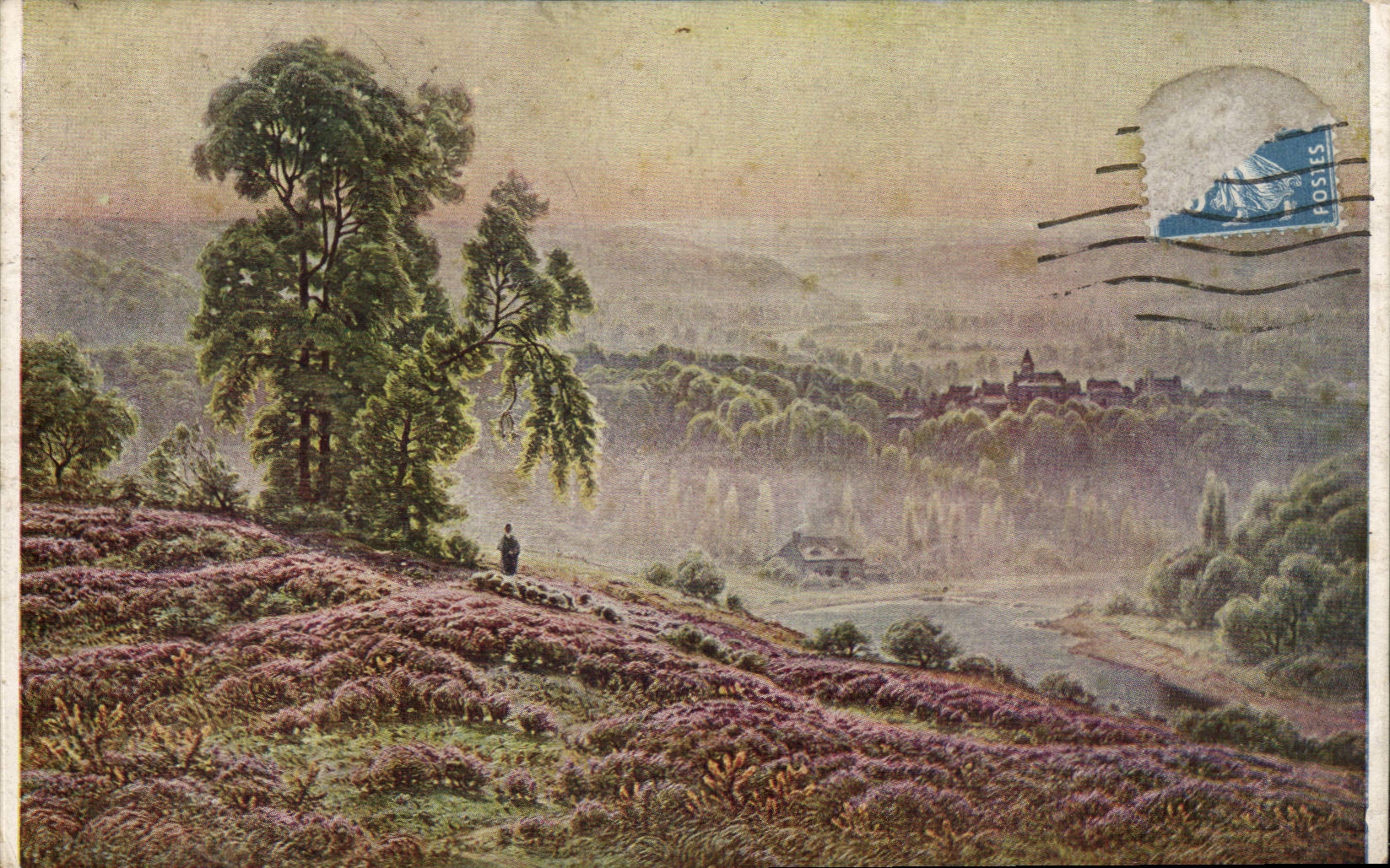 CPA Fantaisie Paysage