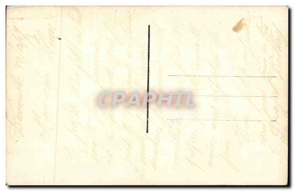 CPA Fantaisie Femme  — Verso