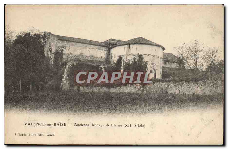 Valence-sur-Baïse — Ancienne Abbaye de Flaran (XIIe Siècle) — J. Tapie, Phot. édit. Auch