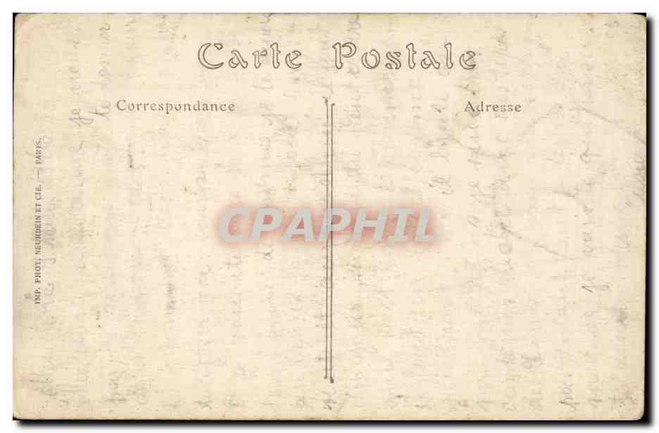 Mende CPA Vue generale prise de Saint Privat — Rückseite