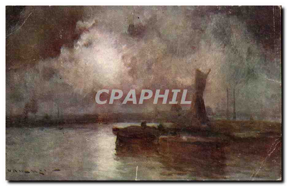 CPA Fantaisie Paysage