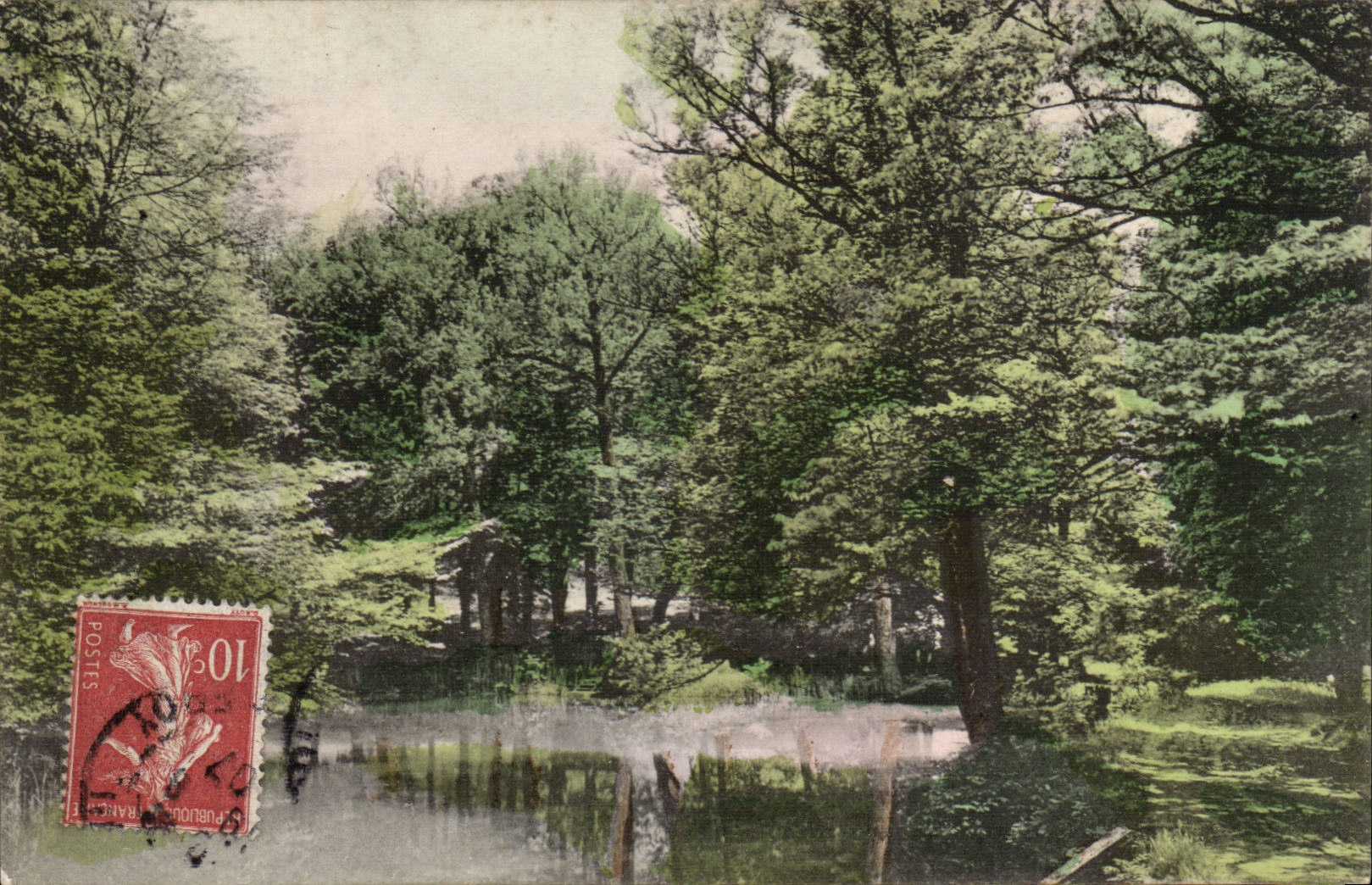 CPA Fantaisie Paysage