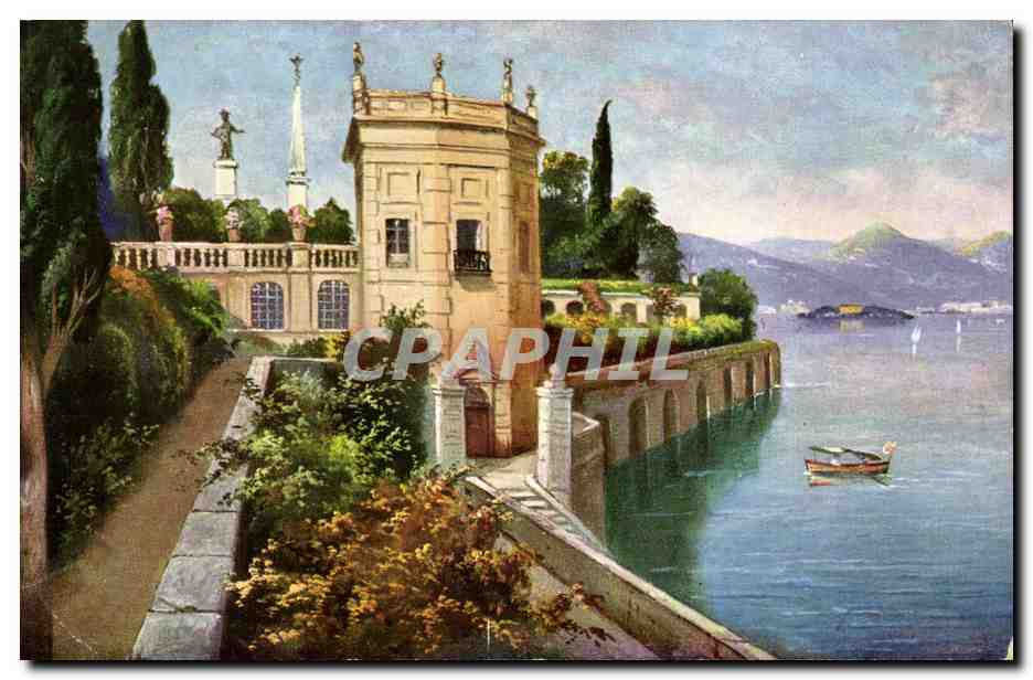 CPA italie Italia Isola bella sul Lago Maggiore