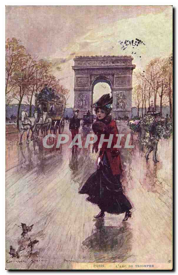 Paris — L'Arc de Triomphe — Éditeur : C. G. de P. Paris