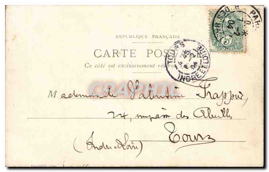 Paris — Le Moulin-Rouge, le soir. — J. Sevrelle-Bastoin, n° 1048 — Reverso