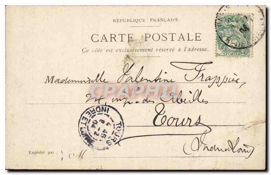 CPA Paris Le pont Marie Ile Saint louis — Reverso
