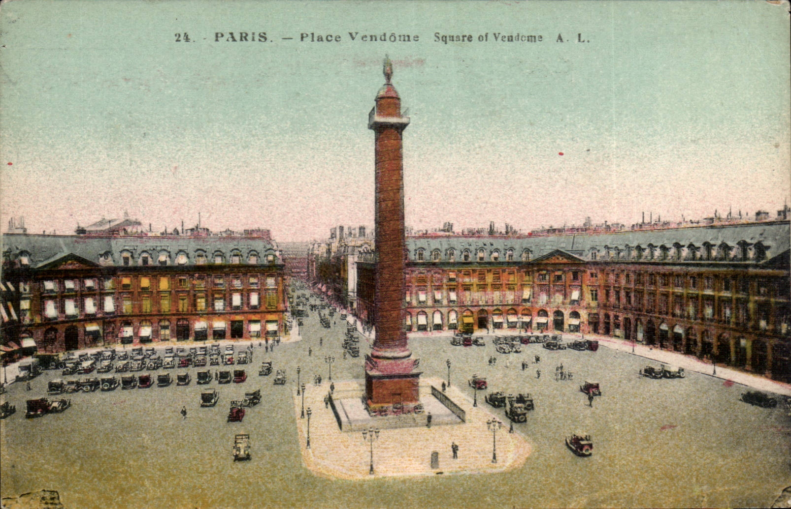 Paris CPA Place Vendome 