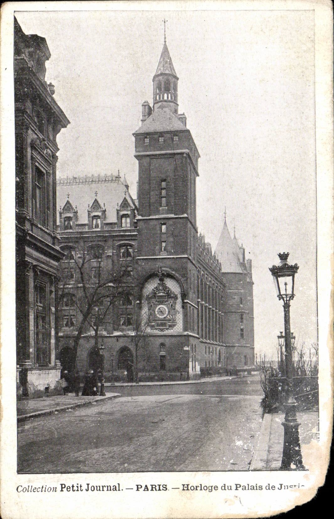 Reloj del Palacio de Justicia — París — Colección Petit Journal