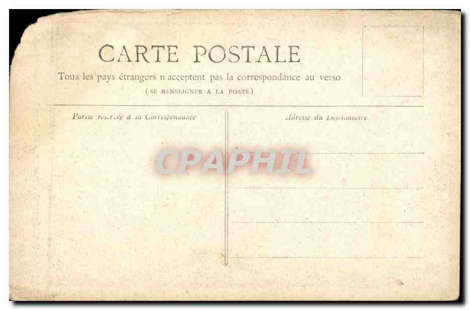 Reloj del Palacio de Justicia — París — Colección Petit Journal — Reverso