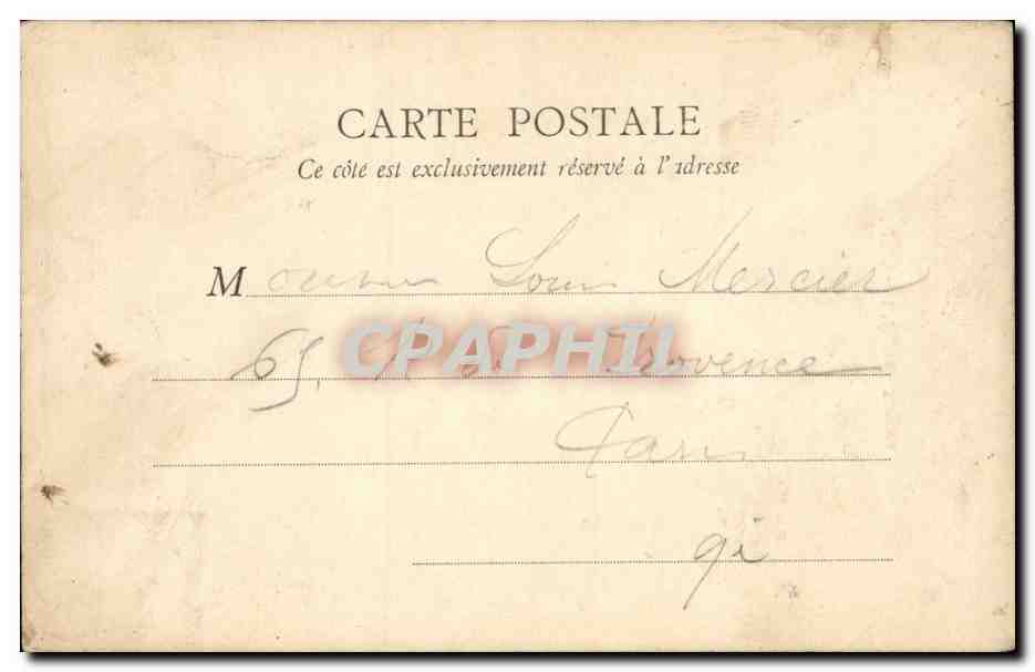 Paris — L'Église Russe — B. F., Paris, n°27 — Rückseite