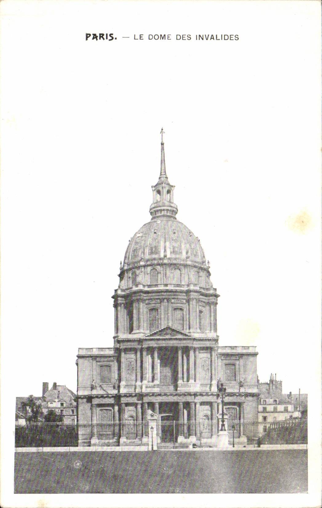 Paris CPA Dome des Invalides