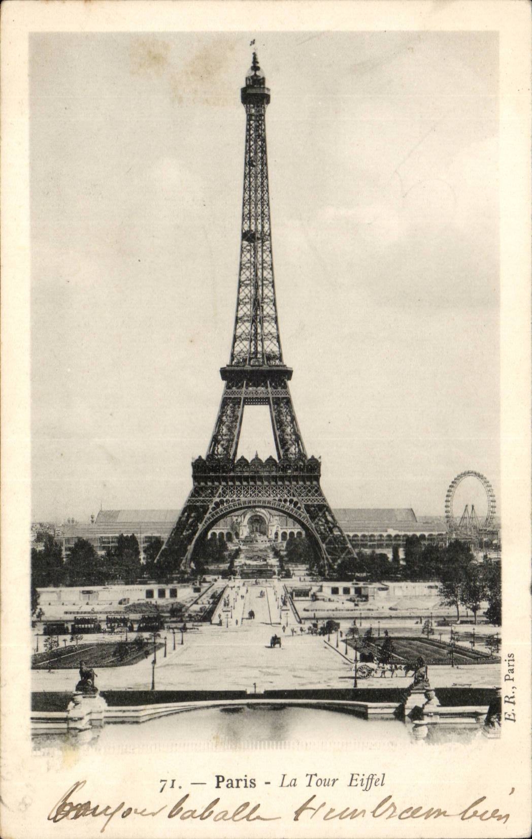 Paris CPA Tour Eiffel