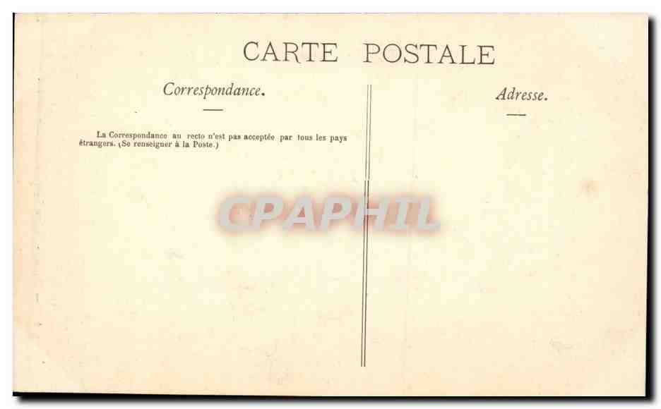 Paris CPA Eglise Notre DAme de Lorette — Rückseite