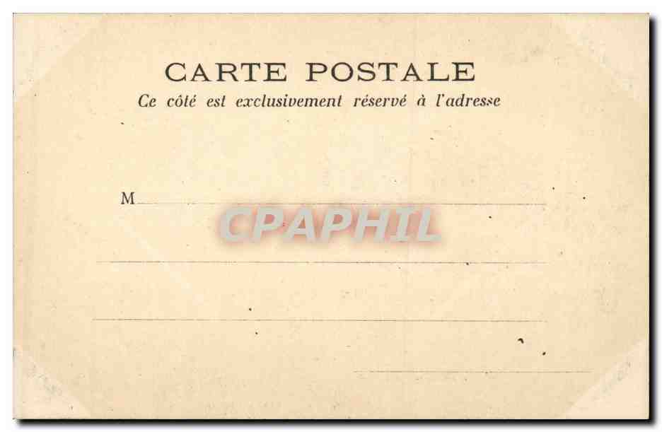 Paris CPA Notre DAme — Rückseite