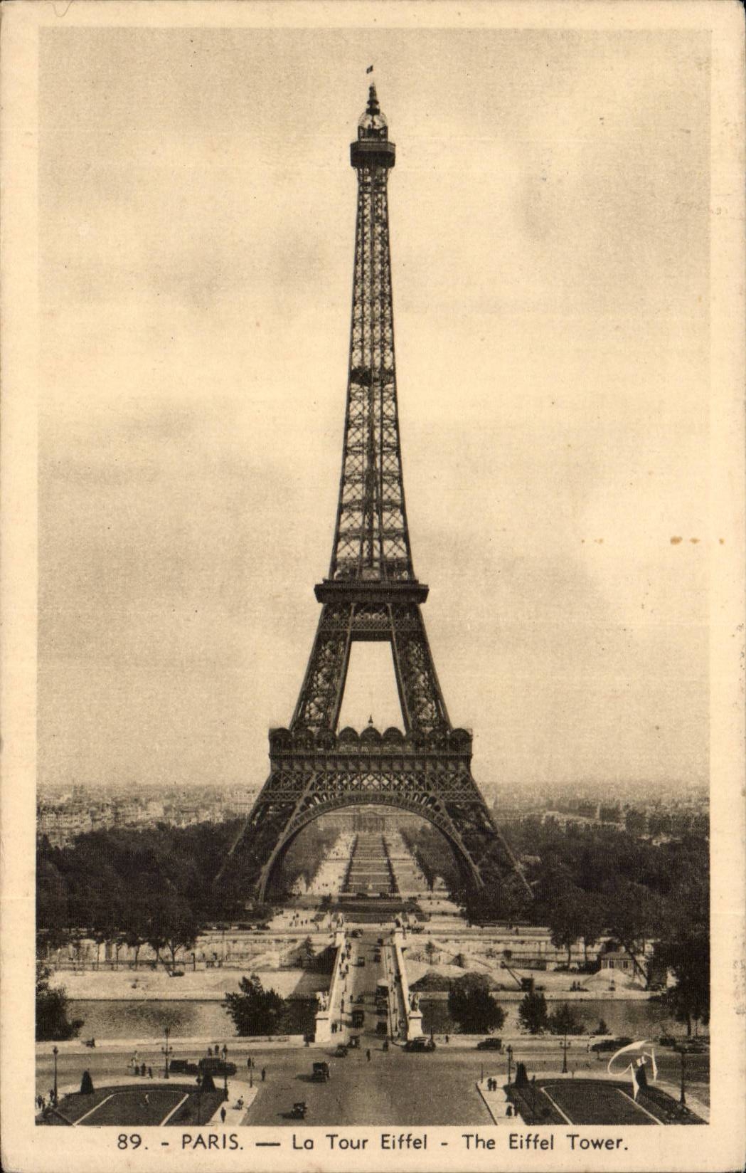 Paris CPA Tour Eiffel