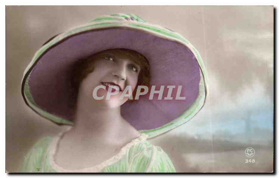CPA Fantaisie Femme