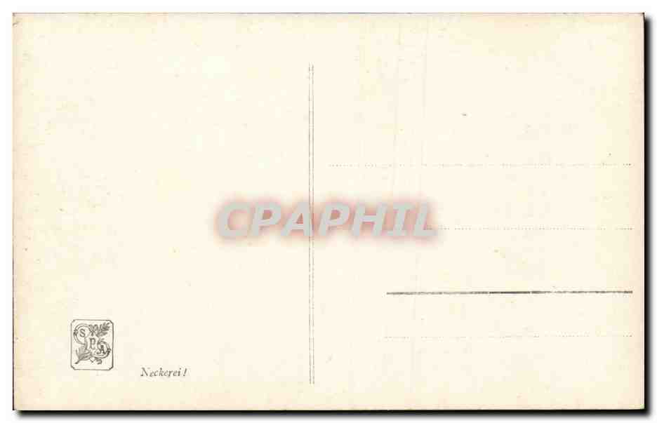 CPA Paris Salons de Paris Cayrol ( Mlle C Colombe ) bonne fortune — Verso