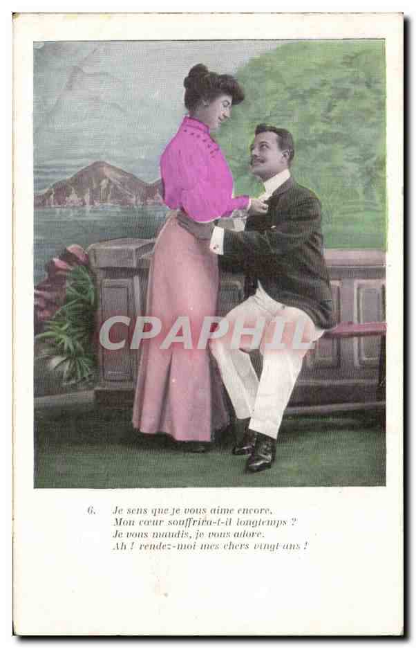 CPA Fantaisie Femme