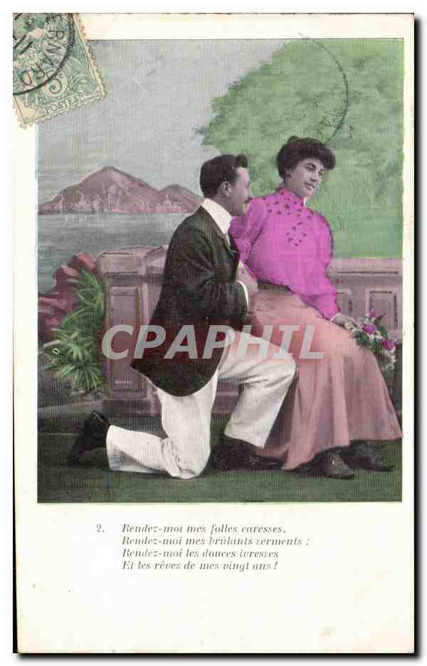 CPA Fantaisie Femme
